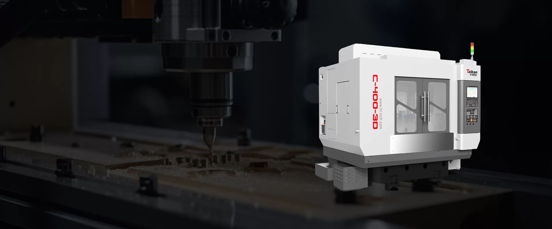 Pusat pemesinan berkelajuan tinggi CNC Multi-kepala