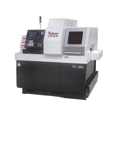 CNC pelarik automatik jenis Swiss