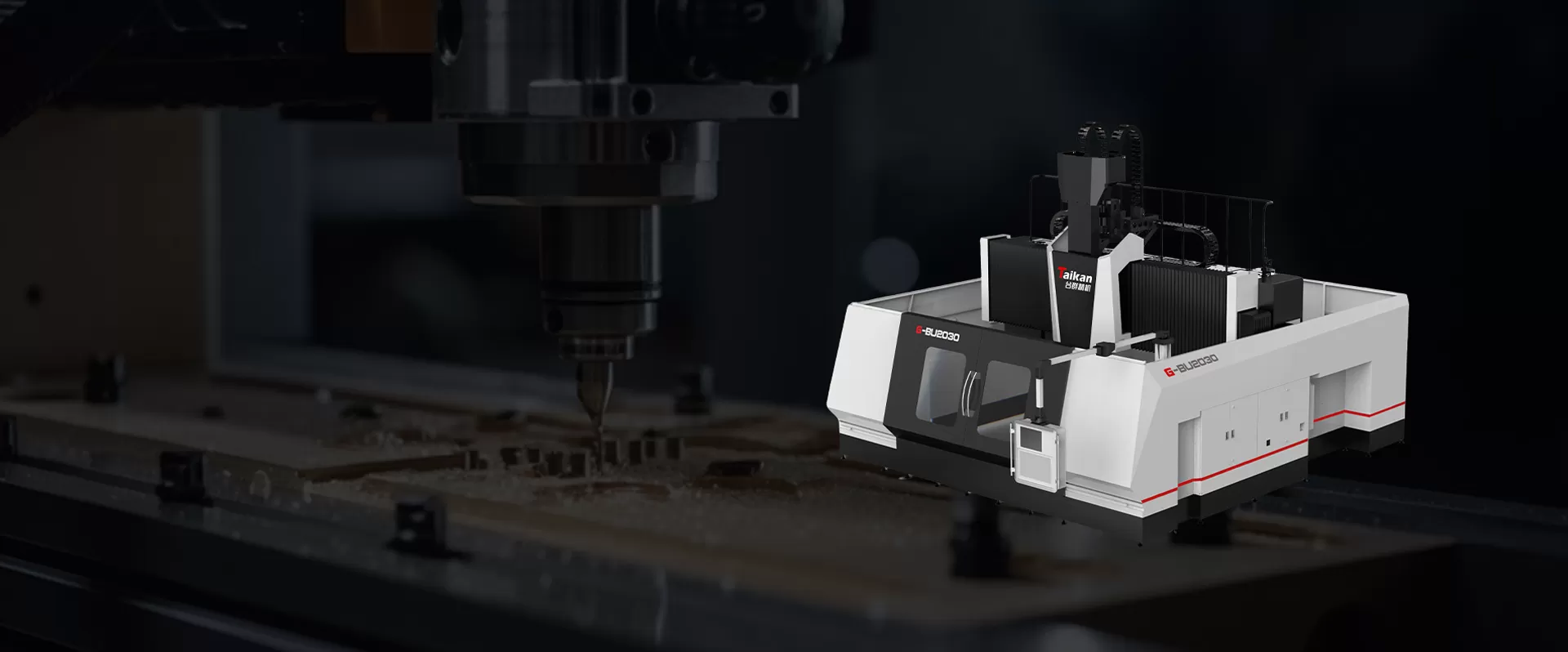 G-BU siri jambatan 5-Axis sri Machining pusat