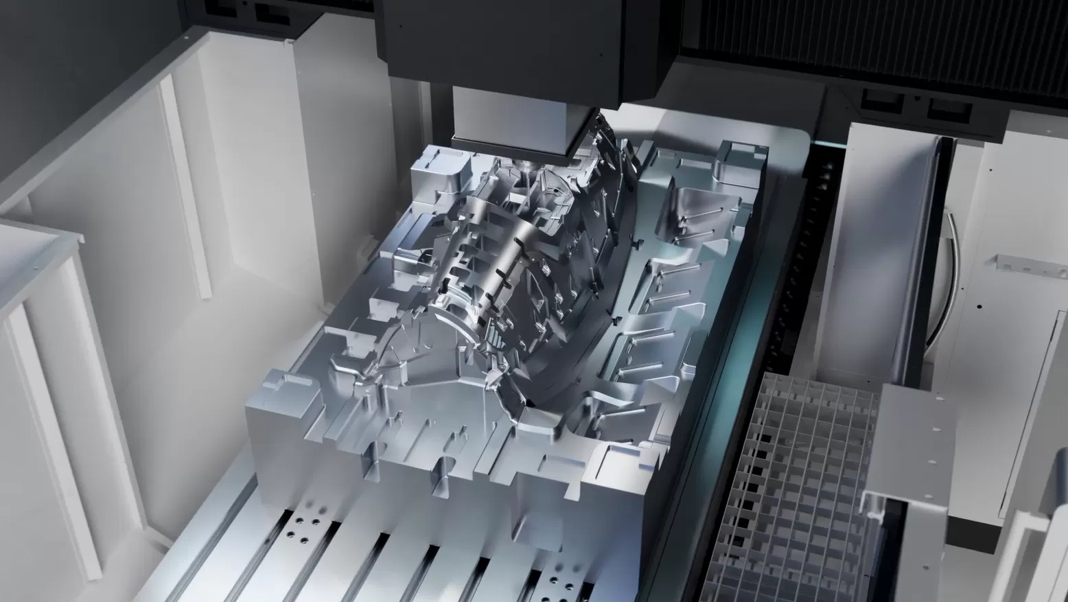 Tiga konfigurasi Z-Axis (Spindle Headstock) untuk meningkatkan ketegaran & kestabilan