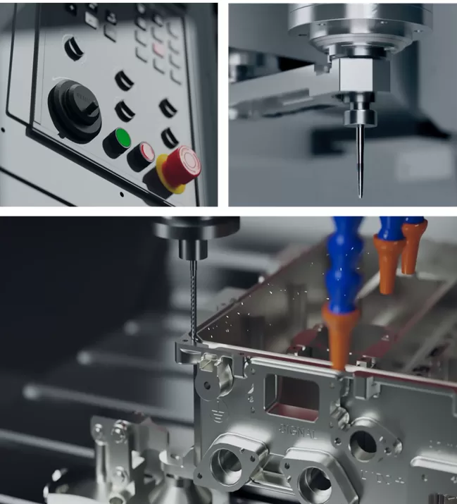 Ciri-ciri pusat pemesinan menegak